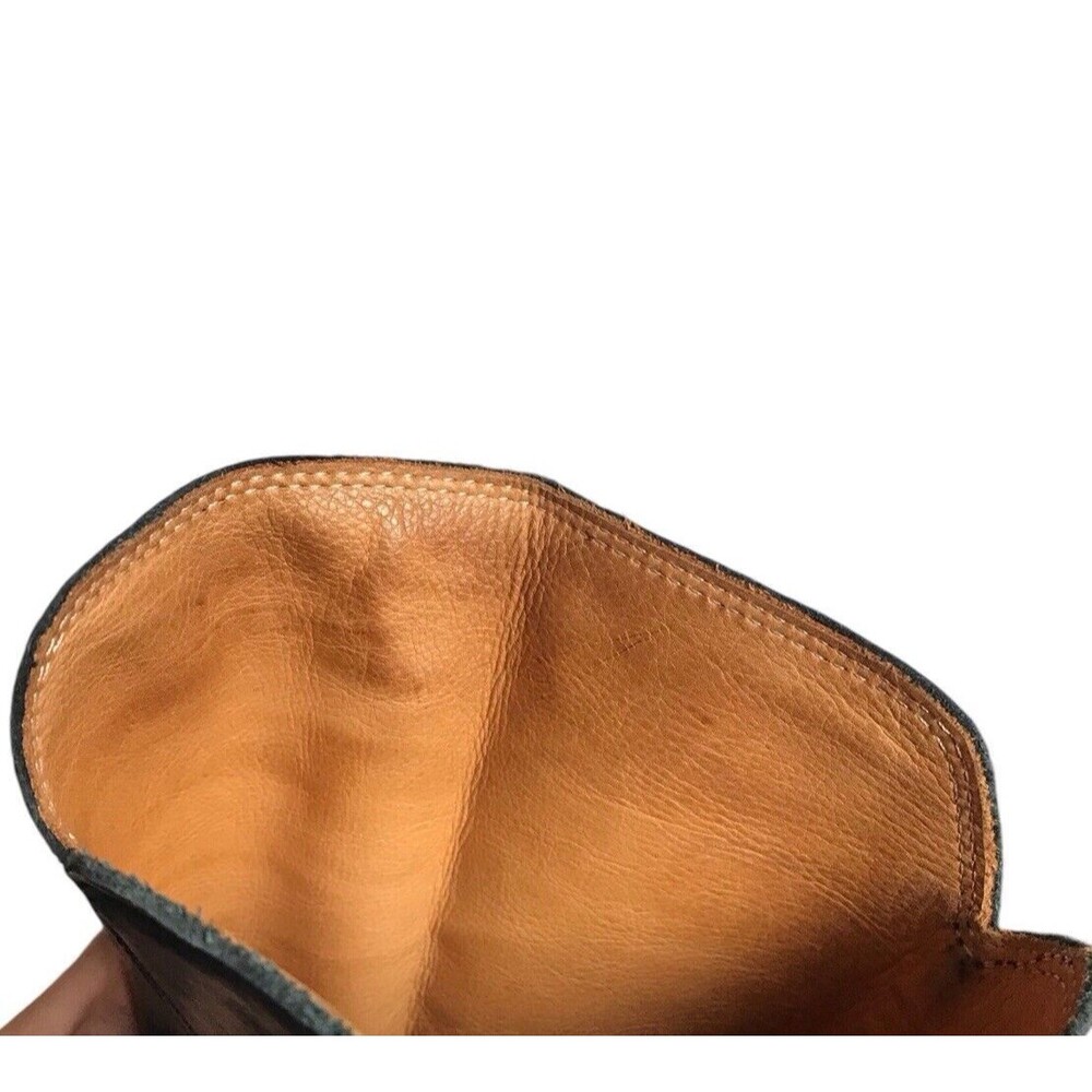 Isabel Marant Chess Concealed Wedge Leather Boots Black - Picture 12 of 12